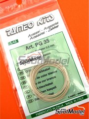 Model Factory Hiro P1242: Piping cord - Piping cord 0.8mm 3
